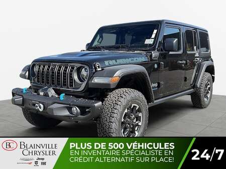 2024 Jeep WRANGLER 4XE RUBICON HYBRIDE UCONNECT 12 PO CAMERA DE RECUL for Sale  - BC-40046  - Blainville Chrysler