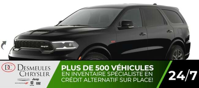 2024 Dodge Durango SRT Hemi 392 AWD  Uconnect 12.3  Toit ouvrant for Sale  - DC-24478  - Blainville Chrysler