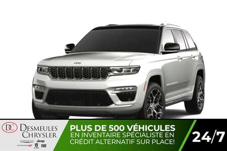 2024 Jeep Grand Cherokee Summit UCONNECT NAV10.1PO TOIT PANORAMIQUE CAM 360 for Sale  - DC-24128  - Blainville Chrysler