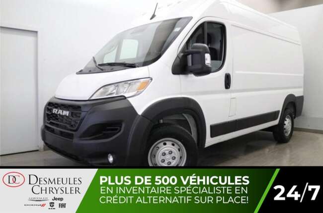 2023 Ram ProMaster Cargo Van 2500 Toit surélevé Air climatisé 3 passagers Cam for Sale  - DC-B5148  - Blainville Chrysler