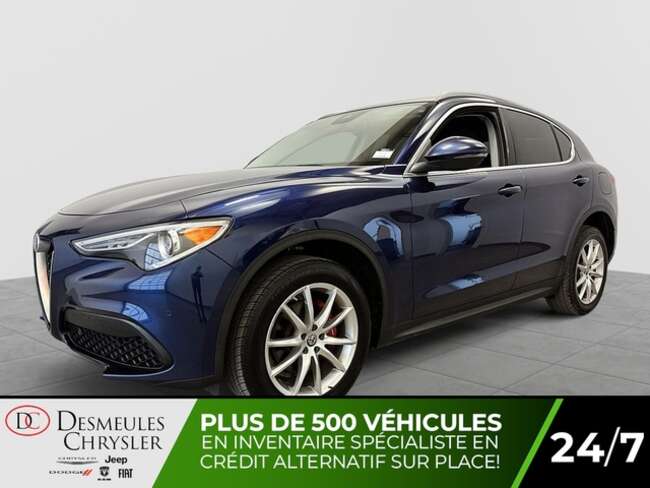 2018 Alfa Romeo Stelvio Ti AWD 2.0T Air climatisé Caméra de recul Cruise for Sale  - DC-D5311  - Desmeules Chrysler