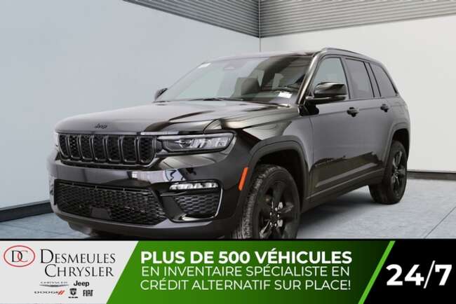 2025 Jeep Grand Cherokee Limited 4x4 Uconnect 10.1 po Toit panoramique for Sale  - DC-25029  - Desmeules Chrysler