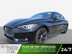 2017 Infiniti Q60 3.0L TURBO DÉMARREUR TOIT OUVRANT MAGS CUIR AWD  - BC-S3664  - Blainville Chrysler