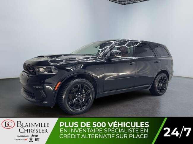 2022 Dodge Durango RT HEMI 5.7 L DÉMARREUR CUIR ROUGE NAVIGATION for Sale  - BC-50140A  - Desmeules Chrysler