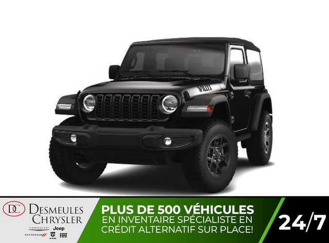 2025 Jeep Wrangler for Sale  - DC-25060  - Desmeules Chrysler