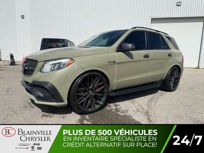 2016 Mercedes-Benz GLE AMG GLE 63 S BITURBO MAGS 24 PO CUIR WRAP SABLE for Sale  - BC-N5099  - Desmeules Chrysler