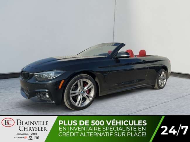 2020 BMW 4 Series 430i xDrive CONVERTIBLE TOIT DUR NAVIGATION CUIR for Sale  - BC-P4990  - Desmeules Chrysler