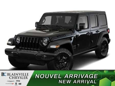 2023 Jeep Wrangler WILLYS UNLIMITED ATTELAGE REMORQUAGE TOIT SOUPLE for Sale  - BC-30251  - Desmeules Chrysler