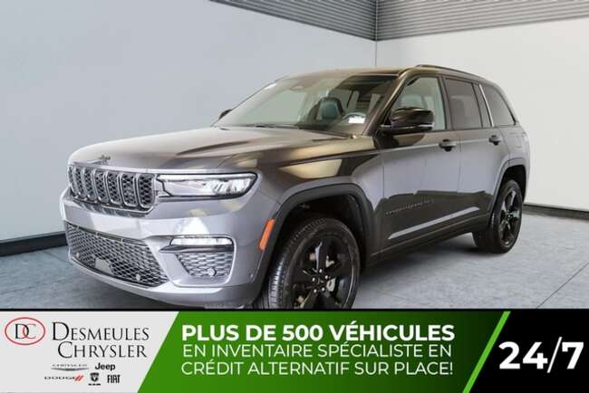 2025 Jeep Grand Cherokee Limited 4x4 Uconnect 10.1 po Toit panoramique for Sale  - DC-25038  - Desmeules Chrysler