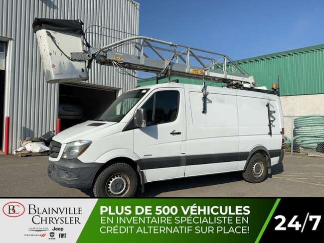 2016 Mercedes-Benz Sprinter Cargo Vans 12 POEDS CABINE OUVERT NACELLE GROUPE ÉLECTRIQUE for Sale  - bc-p4907  - Desmeules Chrysler