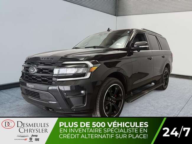 2022 Ford Expedition Limited 4x4 Toit pano Cuir Marchepieds retractable for Sale  - DC-D6244  - Desmeules Chrysler