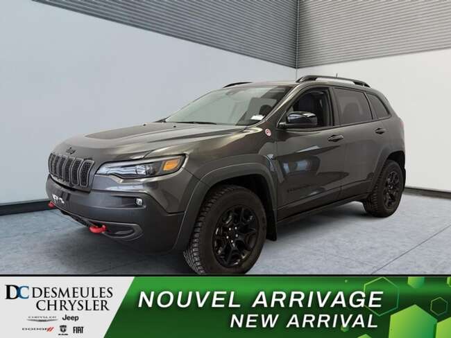 2023 Jeep Cherokee Trailhawk 4x4 Toit ouvrant Cuir Caméra recul Mags for Sale  - DC-25120A  - Desmeules Chrysler