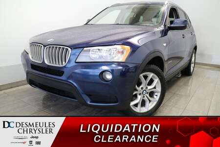 2013 BMW X3 xDrive28i AWD * TOIT OUVRANT PANO * CUIR * CRUISE for Sale  - DC-S3255  - Blainville Chrysler