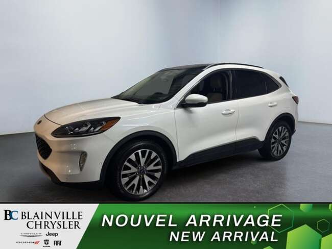 2020 Ford Escape TITANIUM HYBRID AWD TOIT PANO NAV CUIR CHAUFFANT for Sale  - BC-N5063A  - Desmeules Chrysler