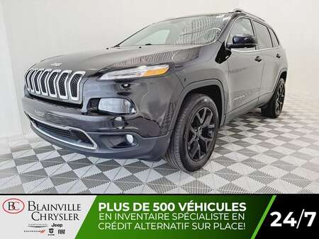 2016 Jeep Cherokee LIMITED * 4X4 * MAGS * GPS * CUIR * COMMANDES AU for Sale  - BC-22509B  - Blainville Chrysler