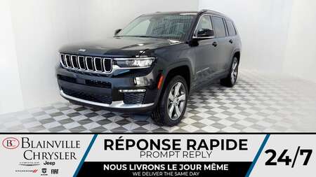2021 Jeep Grand Cherokee L LIMITED  * 4X4 * 7 PASSAGERS * CUIR * GPS * A/C for Sale  - BC-21992  - Desmeules Chrysler