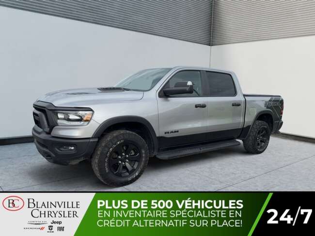 2022 Ram 1500 REBEL CREW CAB HEMI 5.7L MARCHEPIEDS CUIR MAGS for Sale  - BC-P5210  - Desmeules Chrysler