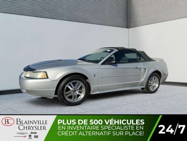 2000 Ford Mustang CONVERTIBLE CRUISE AUTOMATIQUE CLIMATISATION for Sale  - BC-L4757A  - Desmeules Chrysler