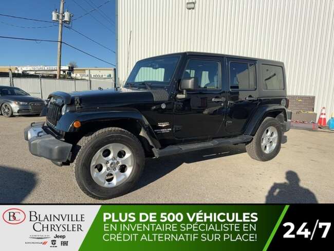 2013 Jeep Wrangler UNLIMITED 4X4 MARCHEPIEDS MAGS TOIT RIGIDE CRUISE for Sale  - BC-40449B  - Blainville Chrysler