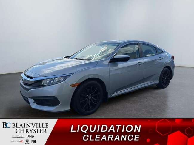 2016 Honda Civic EX TOIT OUVRANT SIEGES CHAUFFANTS BLUETOOTH CRUISE for Sale  - BC-P5846  - Desmeules Chrysler