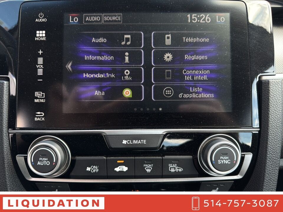 2016 Honda Civic  - Desmeules Chrysler