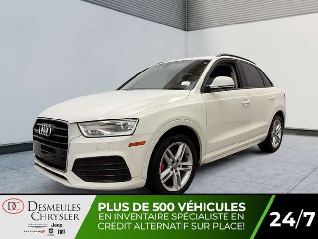 2018 Audi Q3 Komfort AWD Toit ouvrant Cuir Sièges av chauffants for Sale  - DC-D5808  - Blainville Chrysler