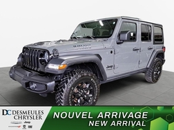 2021 Jeep Wrangler UNLIMITED WILLY'S 4X4 GPS DÉMARREUR MAGS OFF ROAD  - BC-P4221  - Desmeules Chrysler