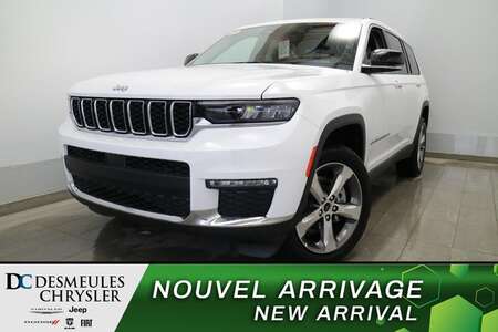 2022 Jeep Grand Cherokee L Limited 4X4 * UCONNECT 10.1 PO * NAVIGATION * CUIR for Sale  - DC-N0149  - Blainville Chrysler