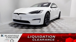 2021 Tesla Model S S PLAID AWD * MODÈLE RARE * 1021 HP * CUIR * TOIT  - BC-P2660  - Desmeules Chrysler