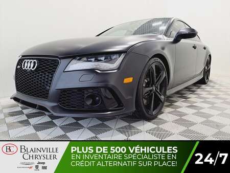 2014 Audi RS7 RS7 QUATTRO BLACK EDITION CUIR GPS MAGS 21 PO TOIT for Sale  - BC-S3383  - Desmeules Chrysler