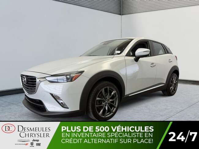 2018 Mazda CX3 Grand Touring AWD Toit ouvrant Semi cuir Caméra for Sale  - DC-24121B  - Desmeules Chrysler