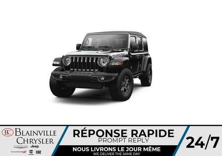 2021 Jeep Wrangler UNLIMITED RUBICON * UCONNECT 8.4 PO. * for Sale  - BC-21772  - Desmeules Chrysler