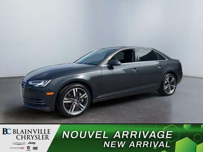 2017 Audi A4 2.0 TECHNIK QUATTRO CUIR CHAUFFANT CAM RECUL NAV for Sale  - BC-N5988  - Desmeules Chrysler
