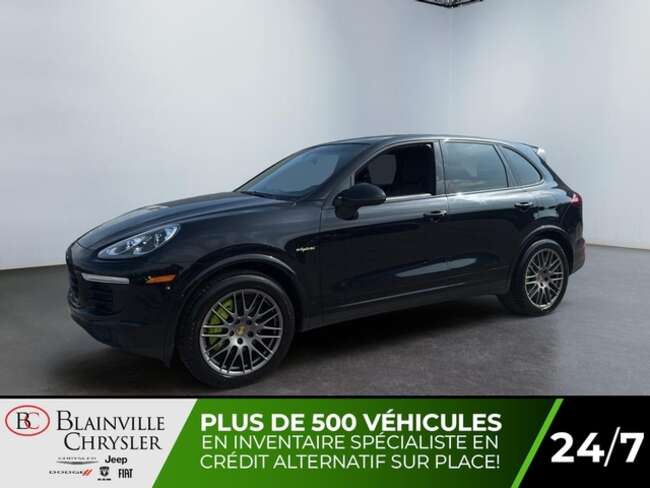 2017 Porsche Cayenne S E-HYBRID AWD CUIR SUEDE CHAUFFANT TOIT PANO for Sale  - BC-P5142A  - Desmeules Chrysler