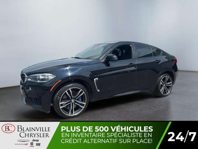2017 BMW X6 M BASE TOIT OUVRANT NAV HUD CUIR CHAUFFANT/VENTILE for Sale  - BC-S5971  - Desmeules Chrysler