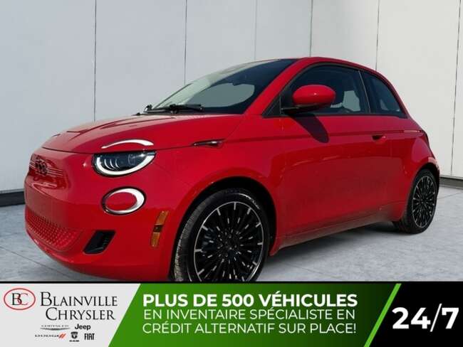 2024 Fiat 500E ?dition(RED) for Sale  - BC-40527  - Desmeules Chrysler