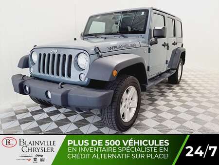 2014 Jeep Wrangler UNLIMITED * 4X4 * MARCHEPIEDS * TRAIL RATED * A/C for Sale  - BC-22209A  - Blainville Chrysler
