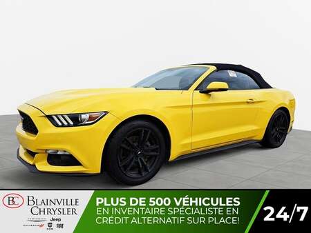 2017 Ford Mustang ECOBOOST PREMIUM CONVERTIBLE DÉMARREUR MAGS for Sale  - BC-30030A  - Desmeules Chrysler