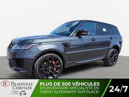 2019 Land Rover Range Rover HST SPORT TOIT OUVRANT PANORAMIQUE GPS CUIR ROUGE for Sale  - BC-P3990  - Desmeules Chrysler