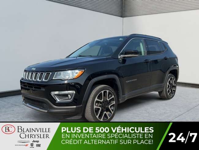 2018 Jeep Compass LIMITED COMPASS 4X4 TOIT OUVRANT PANORAMIQUE CUIR for Sale  - BC-S4954  - Desmeules Chrysler