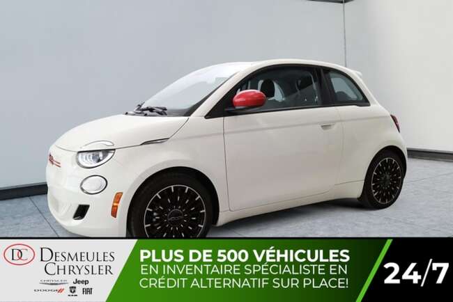 2024 Fiat 500E RED Électrique Uconnect 10,25po Navigation Caméra for Sale  - DC-24586  - Blainville Chrysler