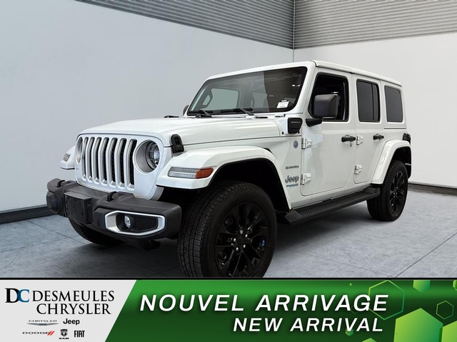 2021 Jeep WRANGLER 4XE for Sale  - DC-B5940  - Desmeules Chrysler