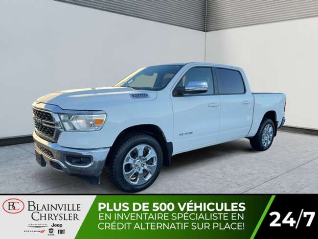 2022 Ram 1500 BIGHORN CREW CAB 4X4 6 PASSAGERS MAGS 20 PO for Sale  - BC-P5477  - Blainville Chrysler