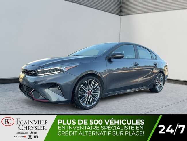 2022 Kia Forte GT MANUELLE MAGS APPLE CARPLAY ANDROID AUTO for Sale  - BC-30578A  - Blainville Chrysler