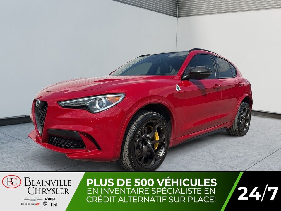 2021 Alfa Romeo Stelvio quadrifoglio  - Desmeules Chrysler