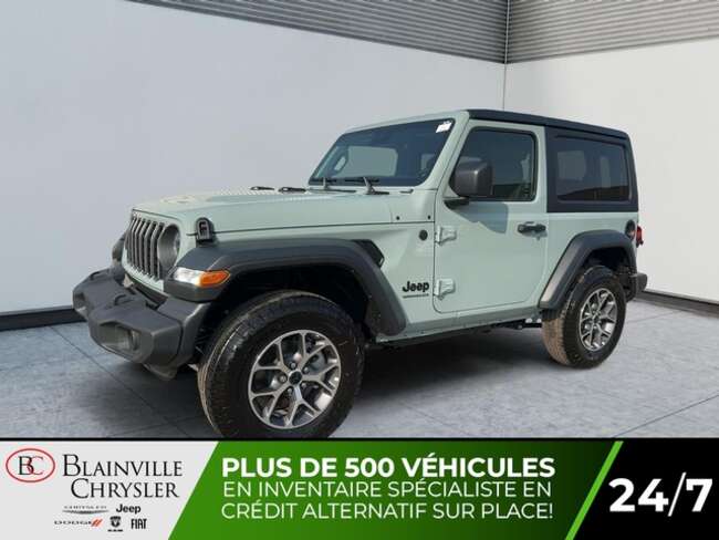 2024 Jeep Wrangler Wrangler Sport S 4x4 for Sale  - BC-40416  - Blainville Chrysler