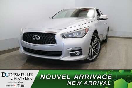 2015 Infiniti Q50 S AWD TOIT OUVRANT  NAVIGATION  CUIR  CAM DE RECUL for Sale  - DC-S4361  - Desmeules Chrysler