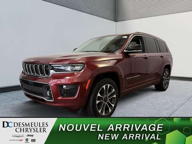 2021 Jeep Grand Cherokee Overland 4x4 Toit ouvrant Pano Nav 7 Passagers Cam for Sale  - DC-L5648A  - Desmeules Chrysler