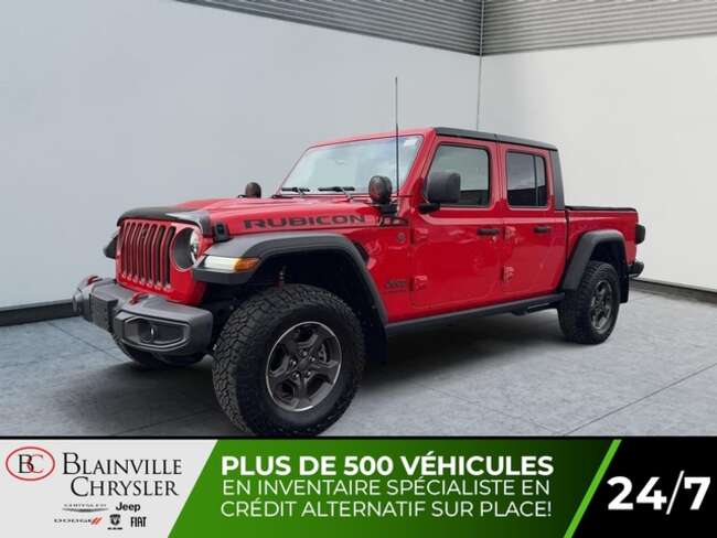 2020 Jeep Gladiator RUBICON 4X4 DÉMARREUR CUIR NAVIGATION MAGS for Sale  - BC-30447A  - Desmeules Chrysler