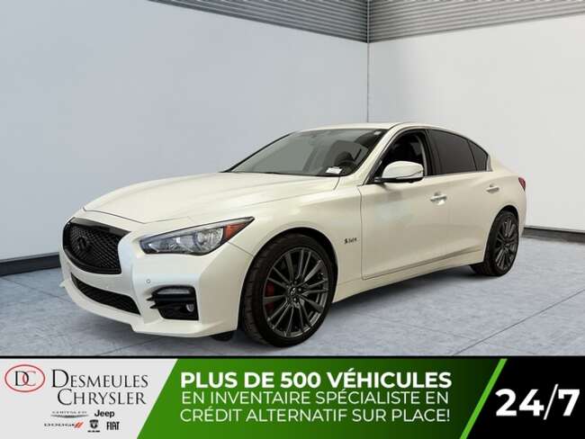 2017 Infiniti Q50 AWD Red sport 400 Toit ouvrant Navigation Cuir for Sale  - DC-D5668  - Desmeules Chrysler